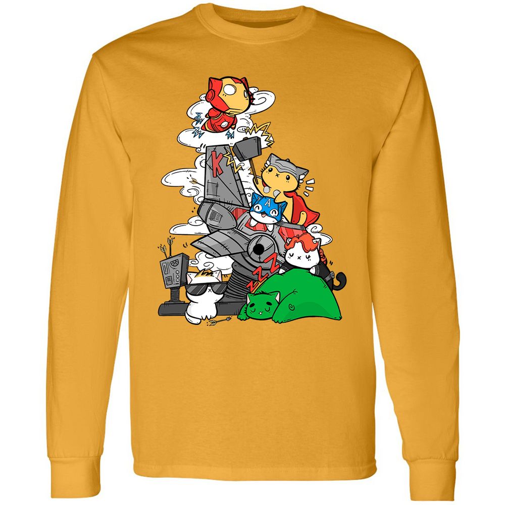 Long Sleeve T-Shirt - LZ19UXRB - Gold - 9