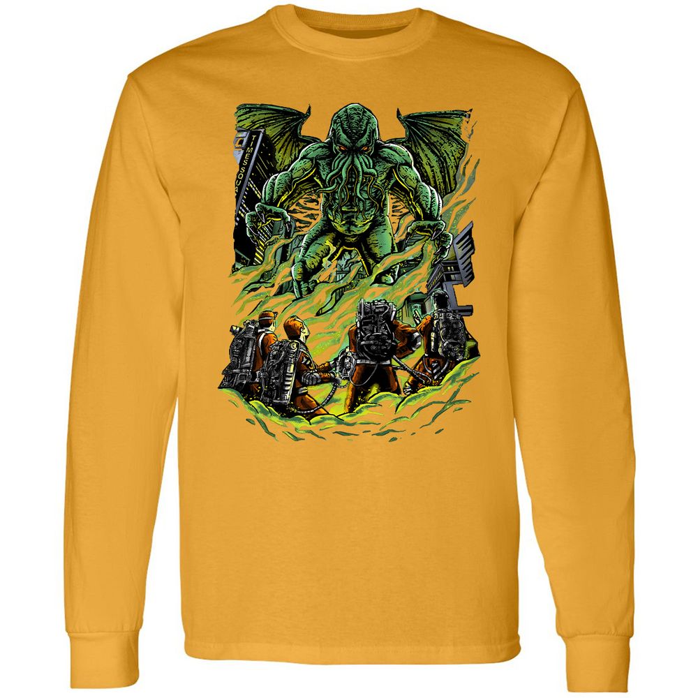 Long Sleeve T-Shirt - 3ZYH8JG3 - Gold - 9
