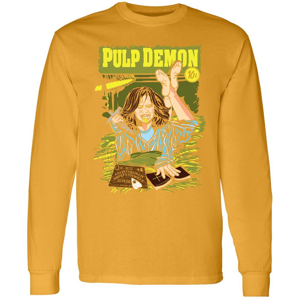 Long Sleeve T-Shirt - TYVTEAJC - Gold - 9