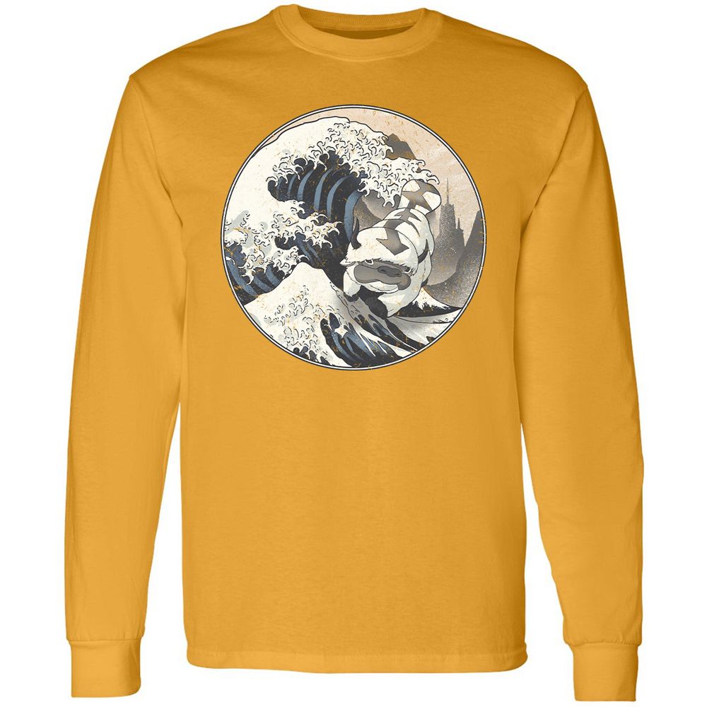 Long Sleeve T-Shirt - BHDXJBC8 - Gold - 9