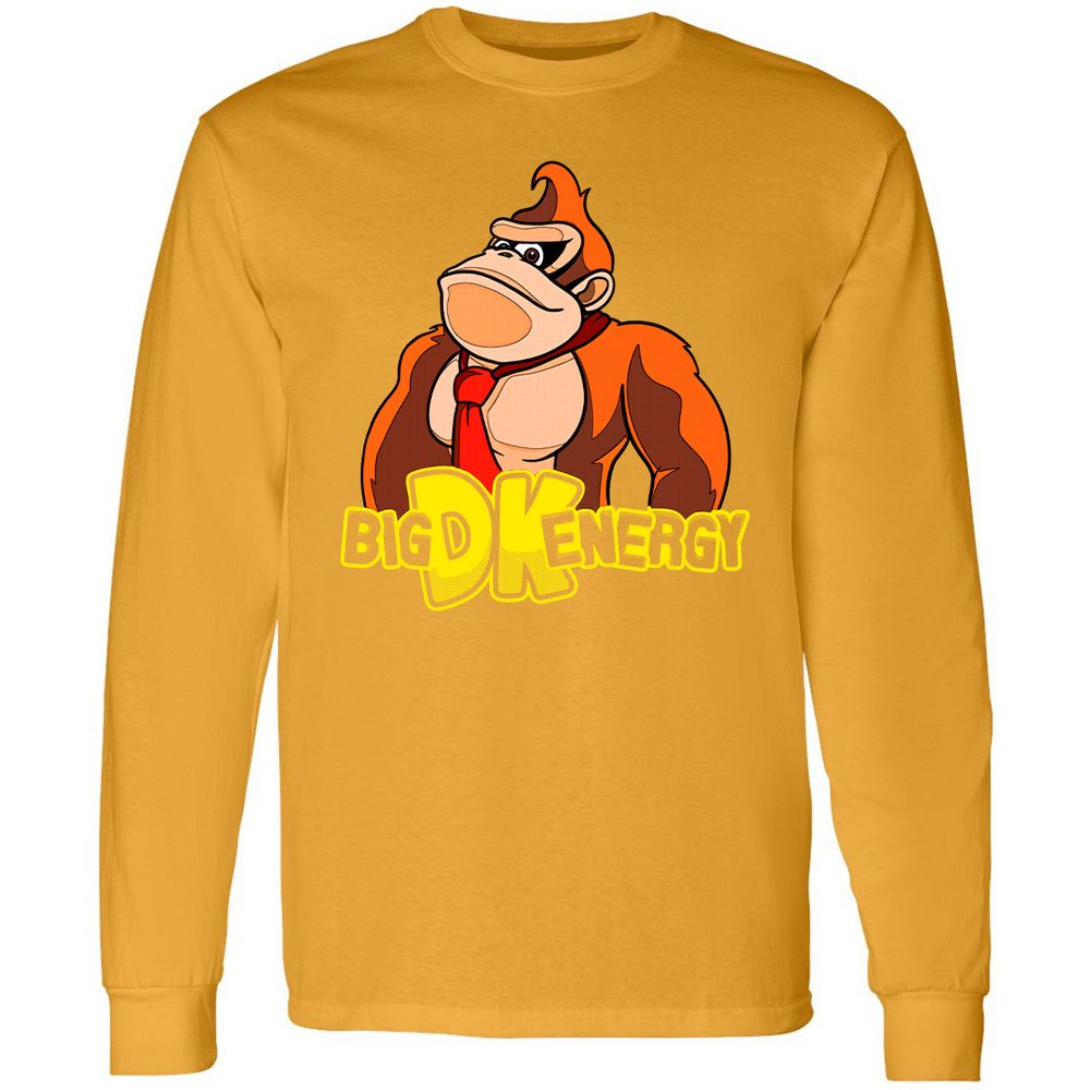 Long Sleeve T-Shirt - RKATDS9K - Gold - 9