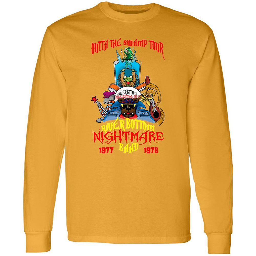 Long Sleeve T-Shirt - 9WQLHNLM - Gold - 9