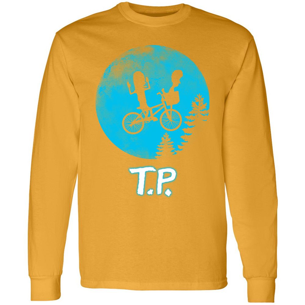 Long Sleeve T-Shirt - 7E2QKVHR - Gold - 9