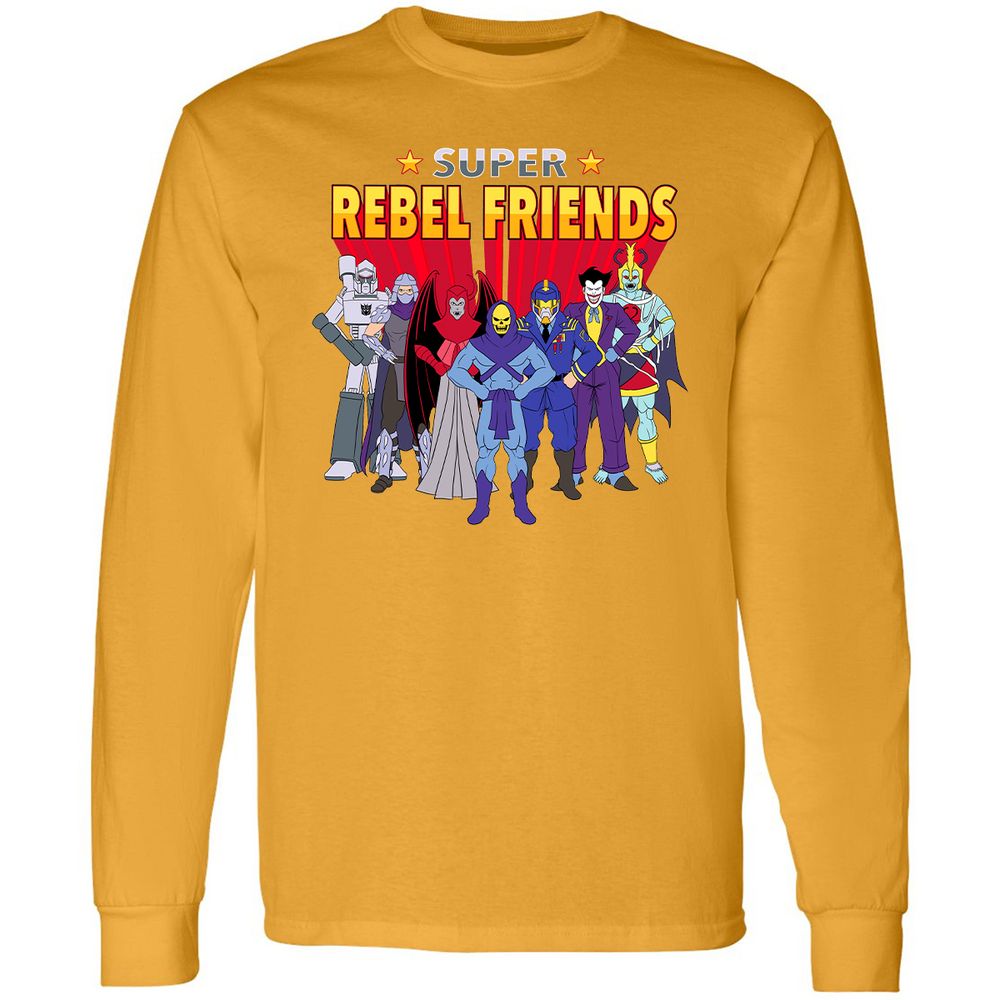 Long Sleeve T-Shirt - VBRKGWGF - Gold - 9