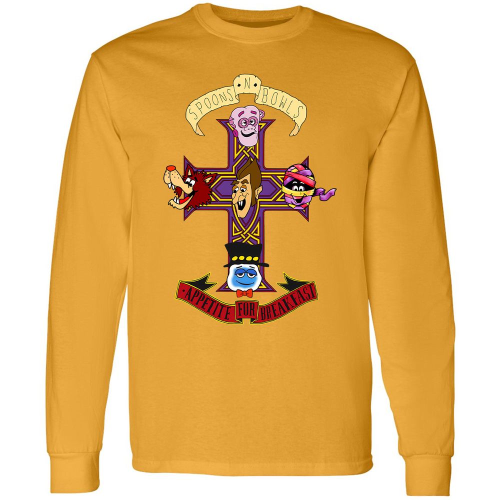 Long Sleeve T-Shirt - RUQDN8SH - Gold - 9