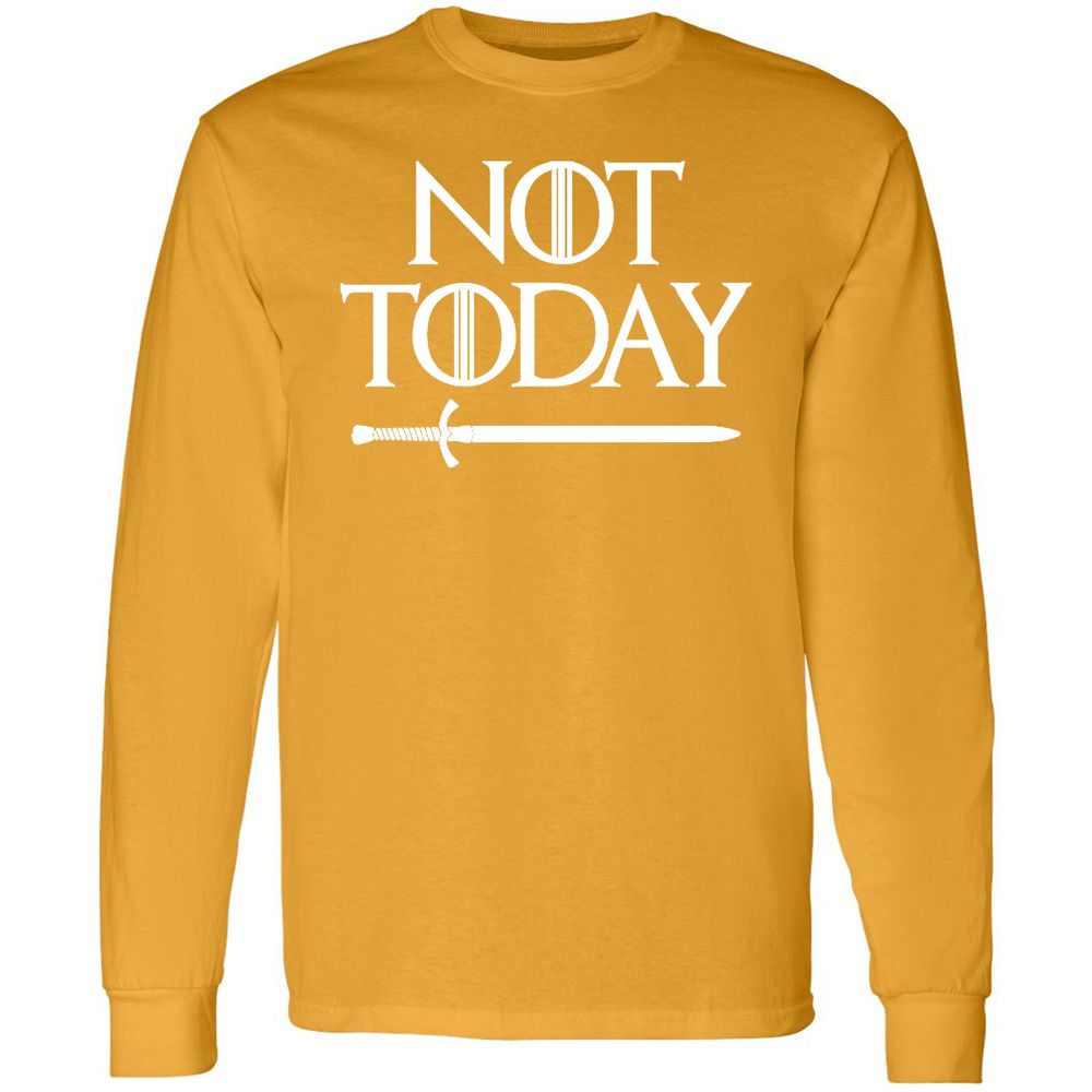Long Sleeve T-Shirt - C67RZS65 - Gold - 9