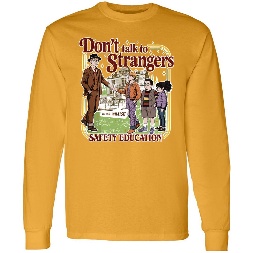 Long Sleeve T-Shirt - 2HFLVEKQ - Gold - 9