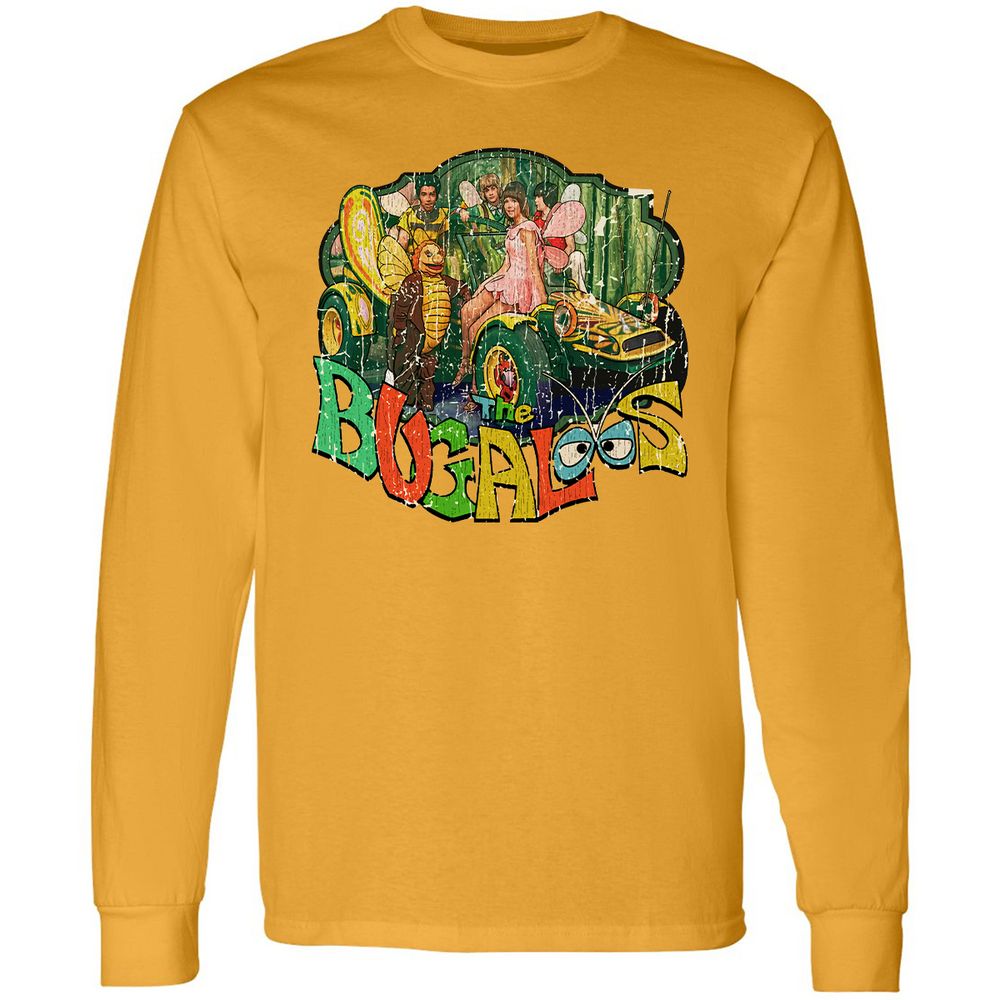Long Sleeve T-Shirt - FMW6YHJK - Gold - 9