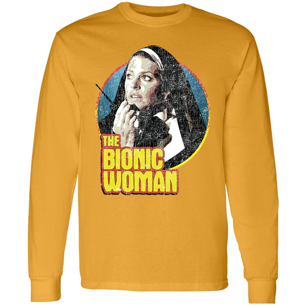 Long Sleeve T-Shirt - 1TWFDKDV - Gold - 9