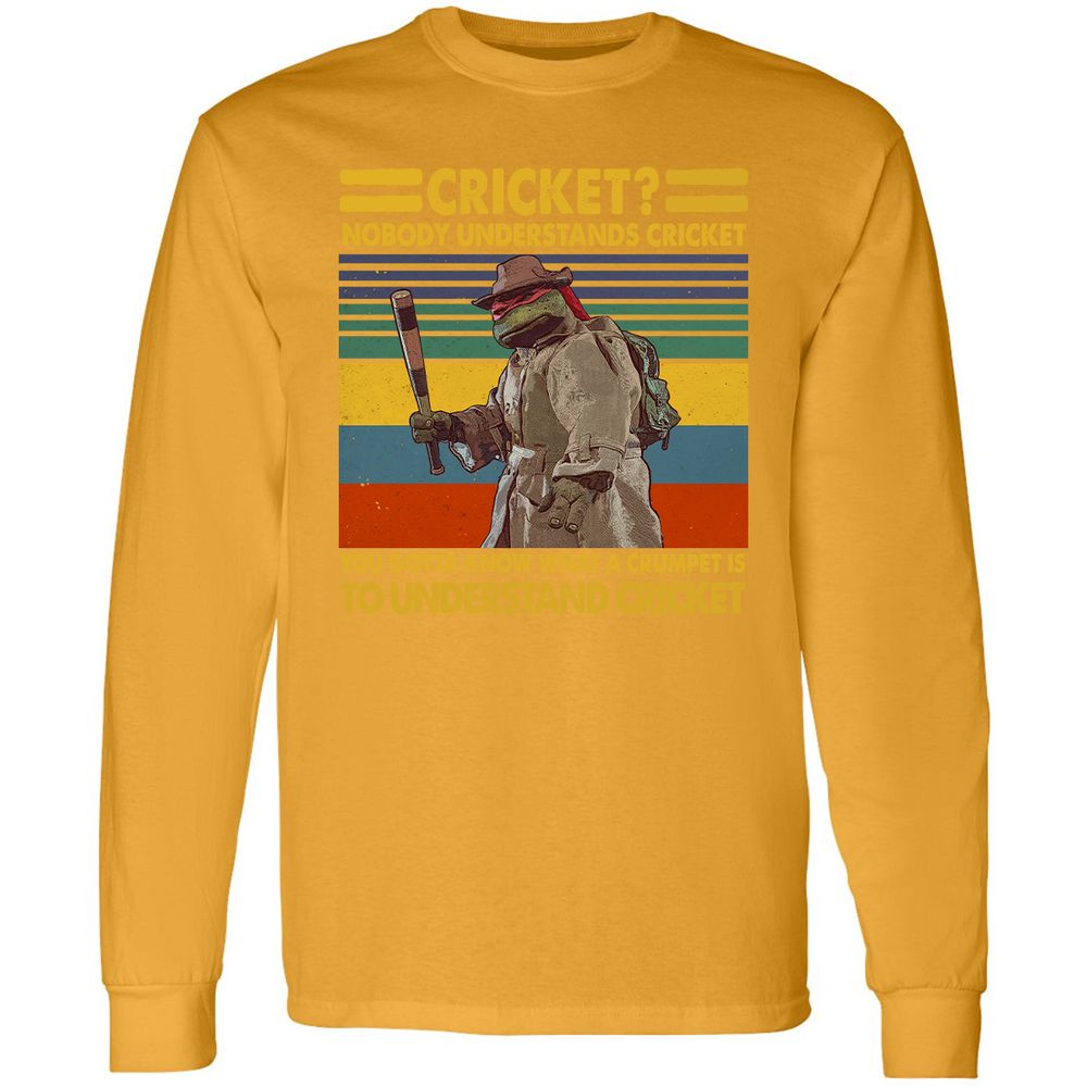 Long Sleeve T-Shirt - 2YGYRPGV - Gold - 9