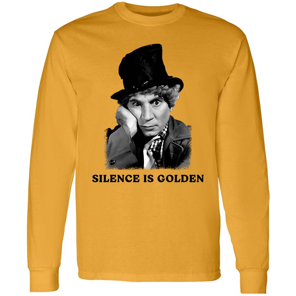 Long Sleeve T-Shirt - 2DZX3X76 - Gold - 9