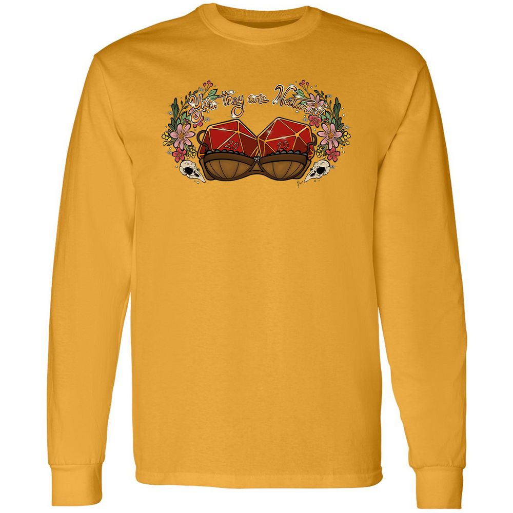 Long Sleeve T-Shirt - LGPCRN5R - Gold - 9