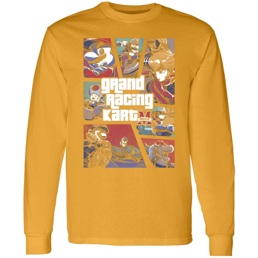 Long Sleeve T-Shirt - 9UQFHXLC - Gold - 9