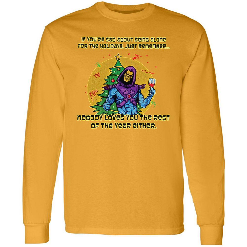 Long Sleeve T-Shirt - 7RRG71P9 - Gold - 9