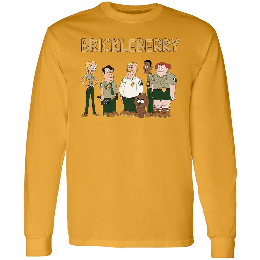 Long Sleeve T-Shirt - HS4RM6LX - Gold - 9