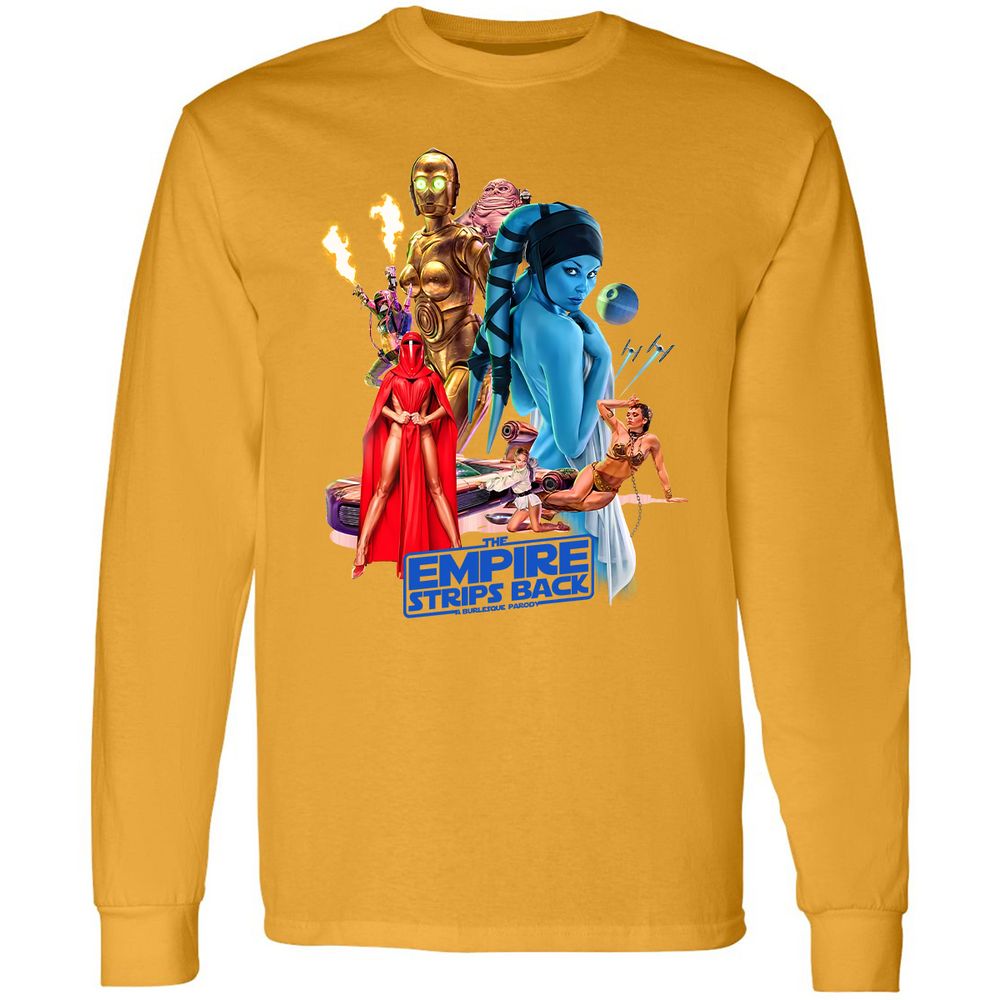 Long Sleeve T-Shirt - U2Q8HZQH - Gold - 9