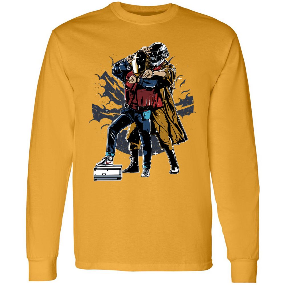 Long Sleeve T-Shirt - R828P2WV - Gold - 9