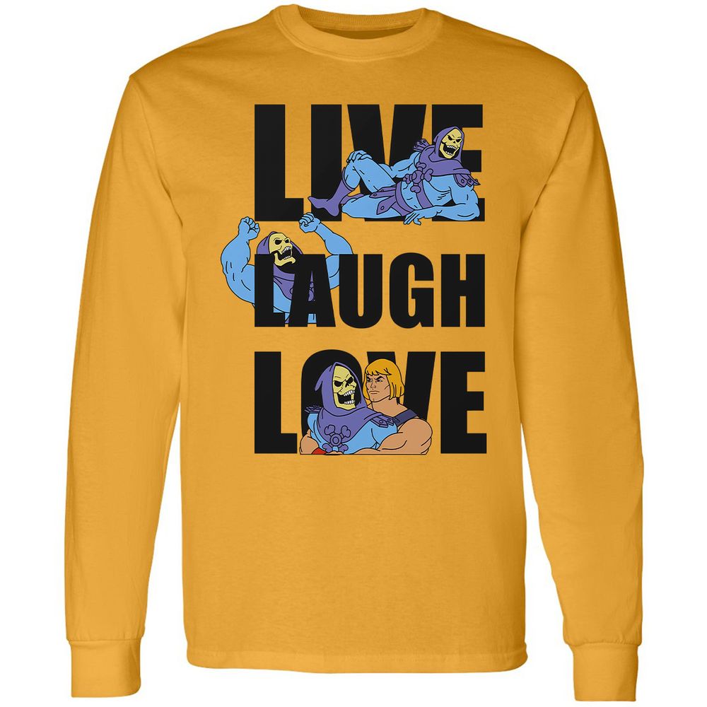 Long Sleeve T-Shirt - VQFB7XNY - Gold - 9