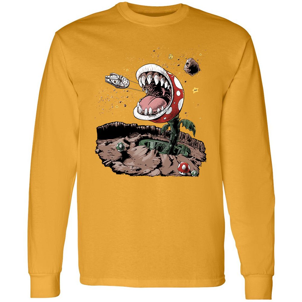 Long Sleeve T-Shirt - H5ALF679 - Gold - 9