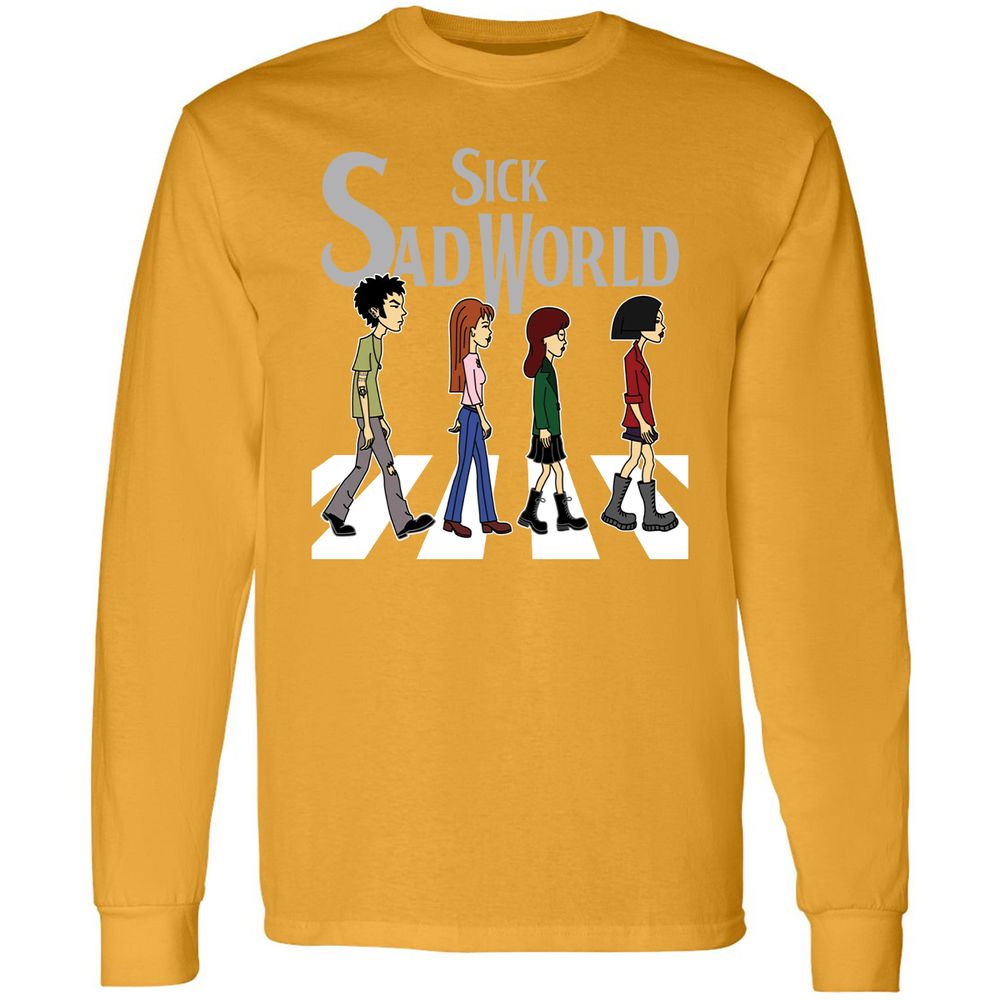 Long Sleeve T-Shirt - XBAV9YBS - Gold - 9