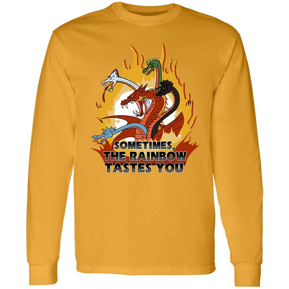 Long Sleeve T-Shirt - WR8XGZZZ - Gold - 9