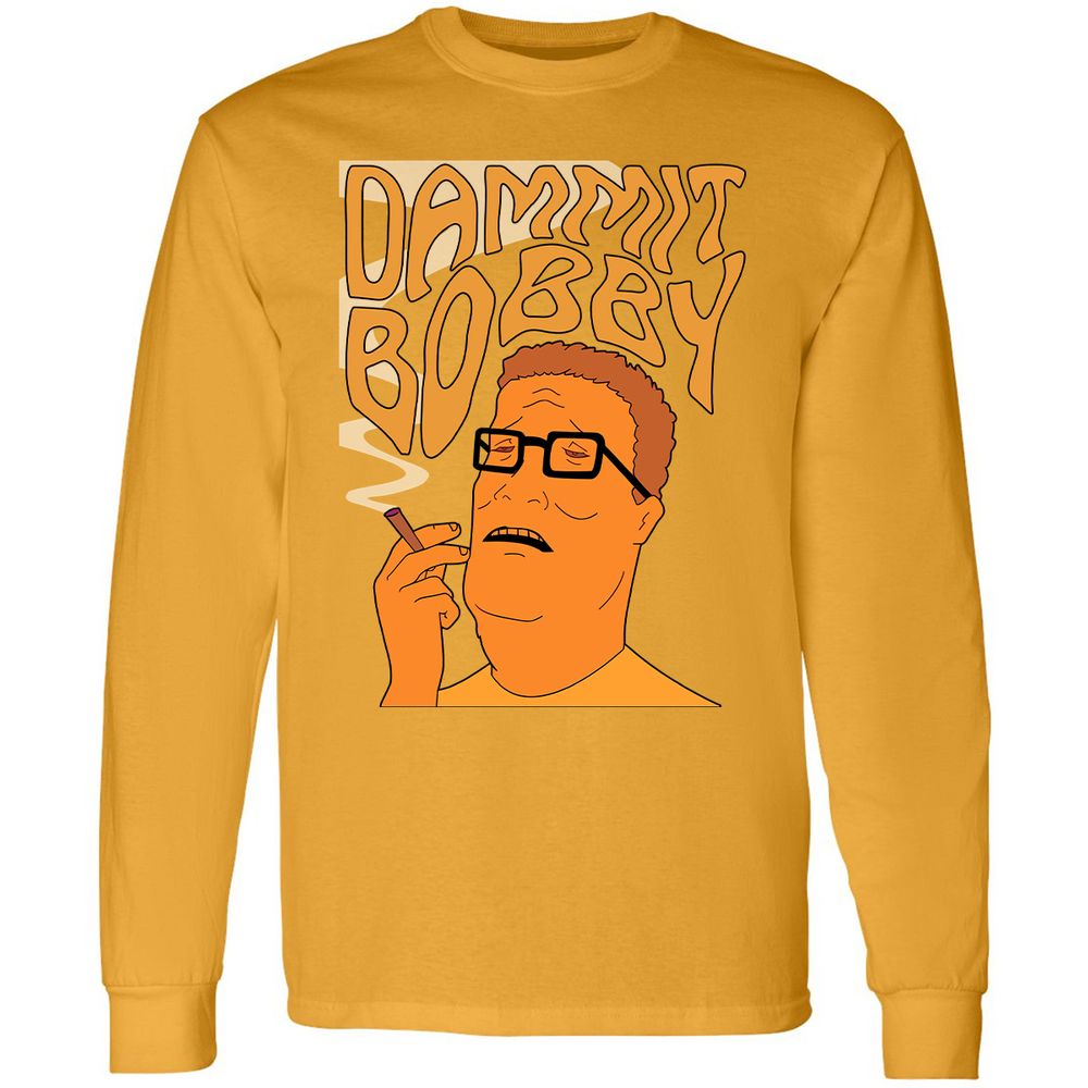 Long Sleeve T-Shirt - 99VLQ3KE - Gold - 9