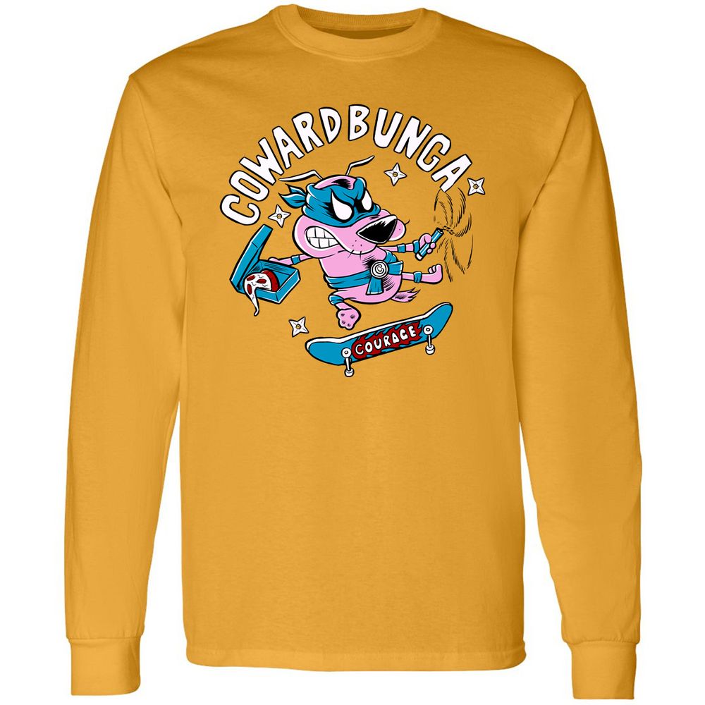 Long Sleeve T-Shirt - XVABQM1X - Gold - 9