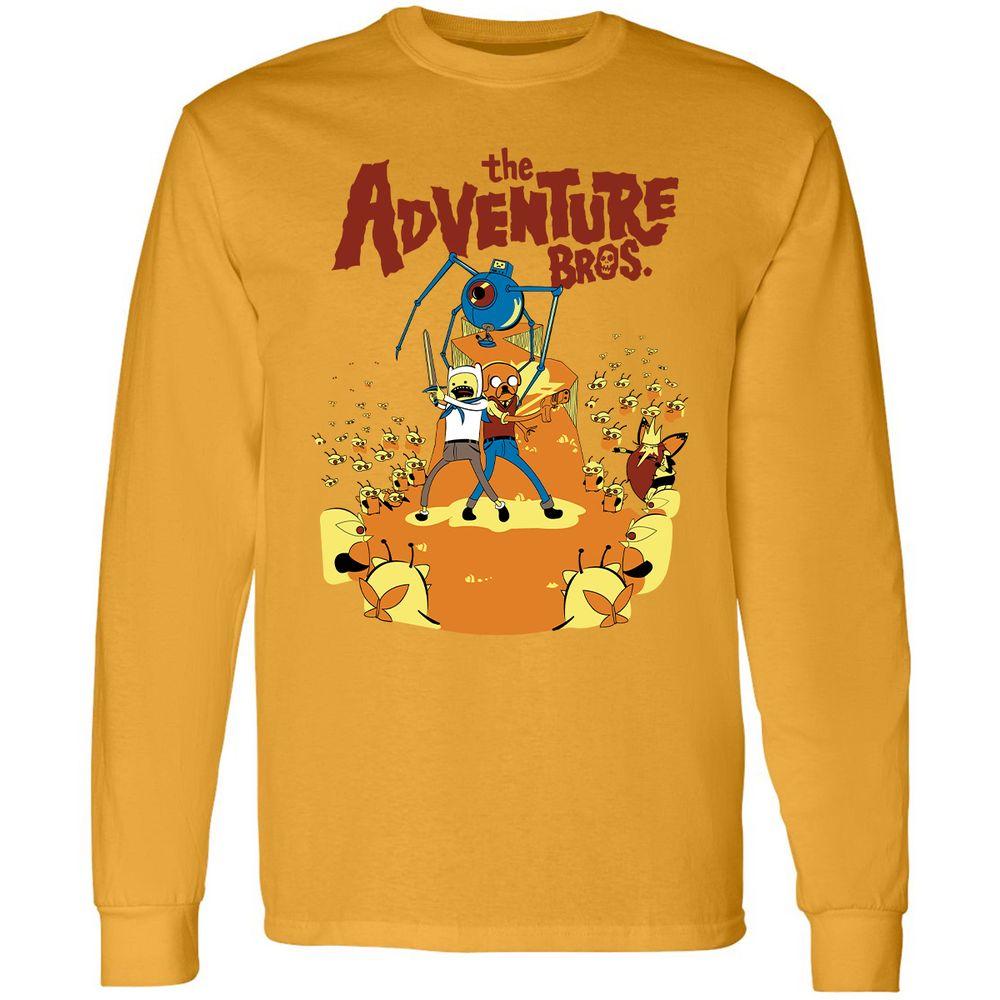 Long Sleeve T-Shirt - R5TUMLRV - Gold - 9