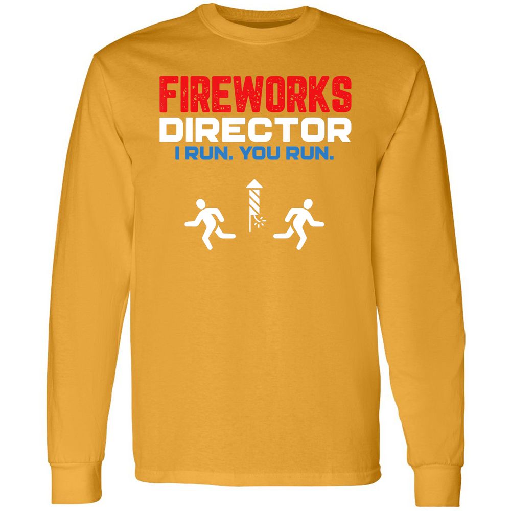 Long Sleeve T-Shirt - PMED71U3 - Gold - 9