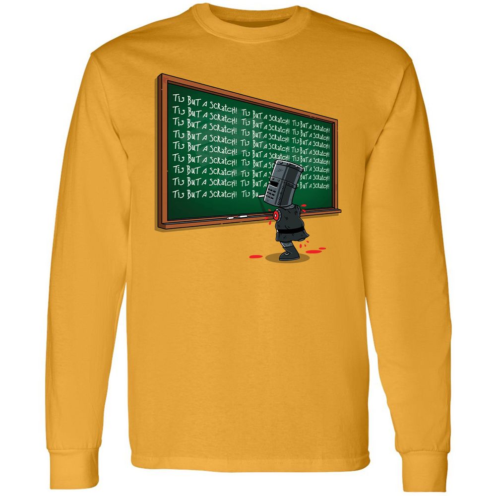 Long Sleeve T-Shirt - 44CVY4AU - Gold - 9