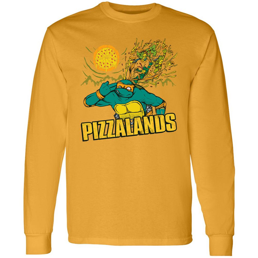 Long Sleeve T-Shirt - U4JZCKJV - Gold - 9