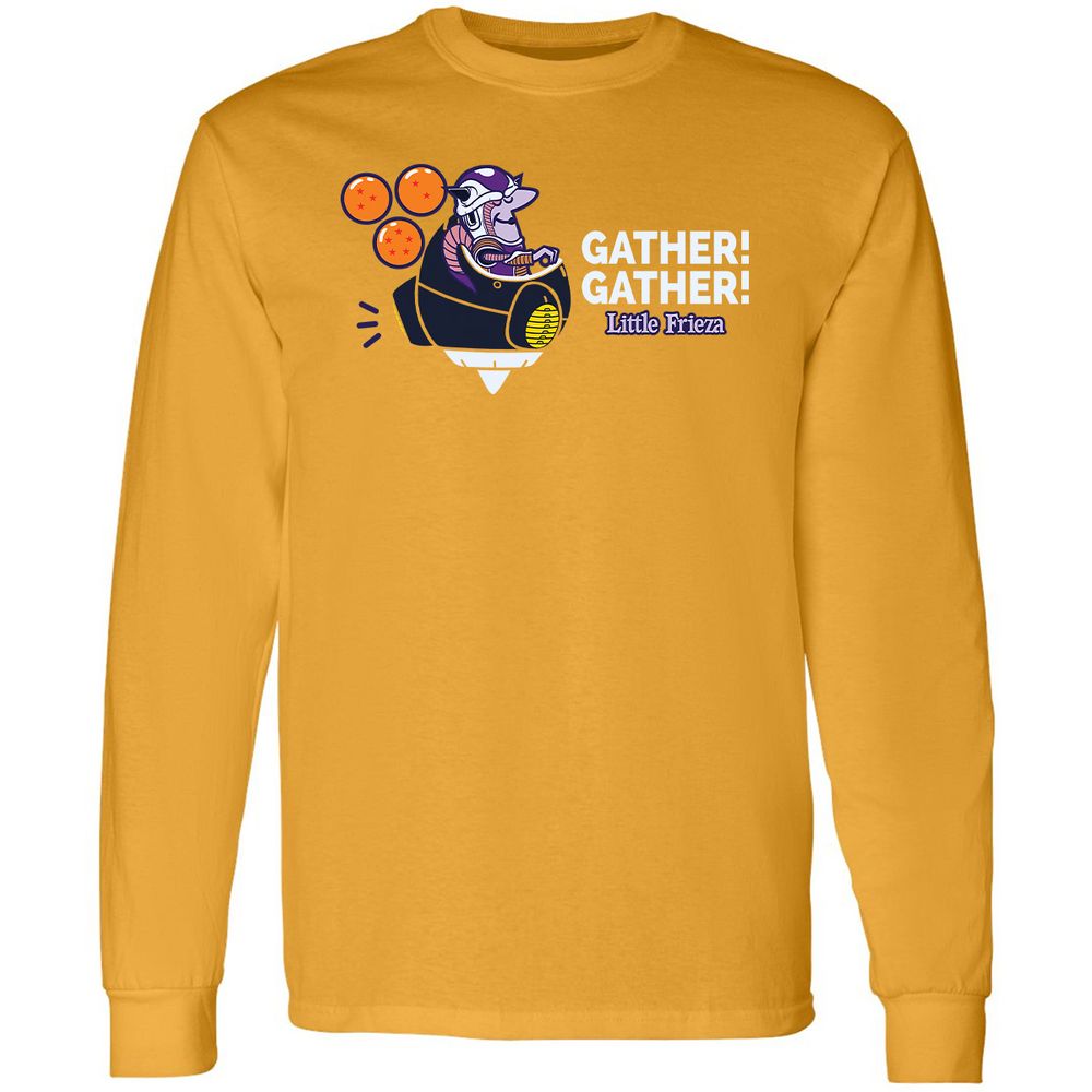 Long Sleeve T-Shirt - HQMJFDCV - Gold - 9