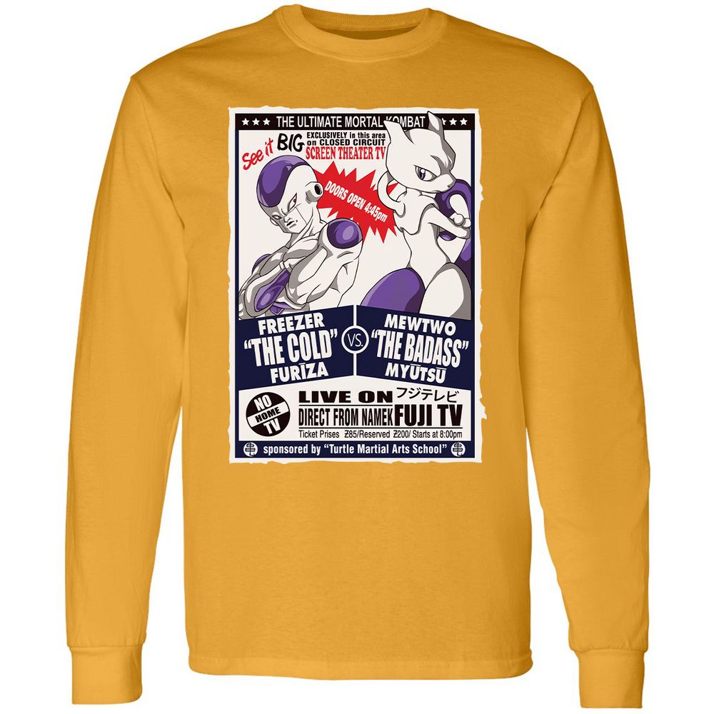 Long Sleeve T-Shirt - YSEKVUSK - Gold - 9