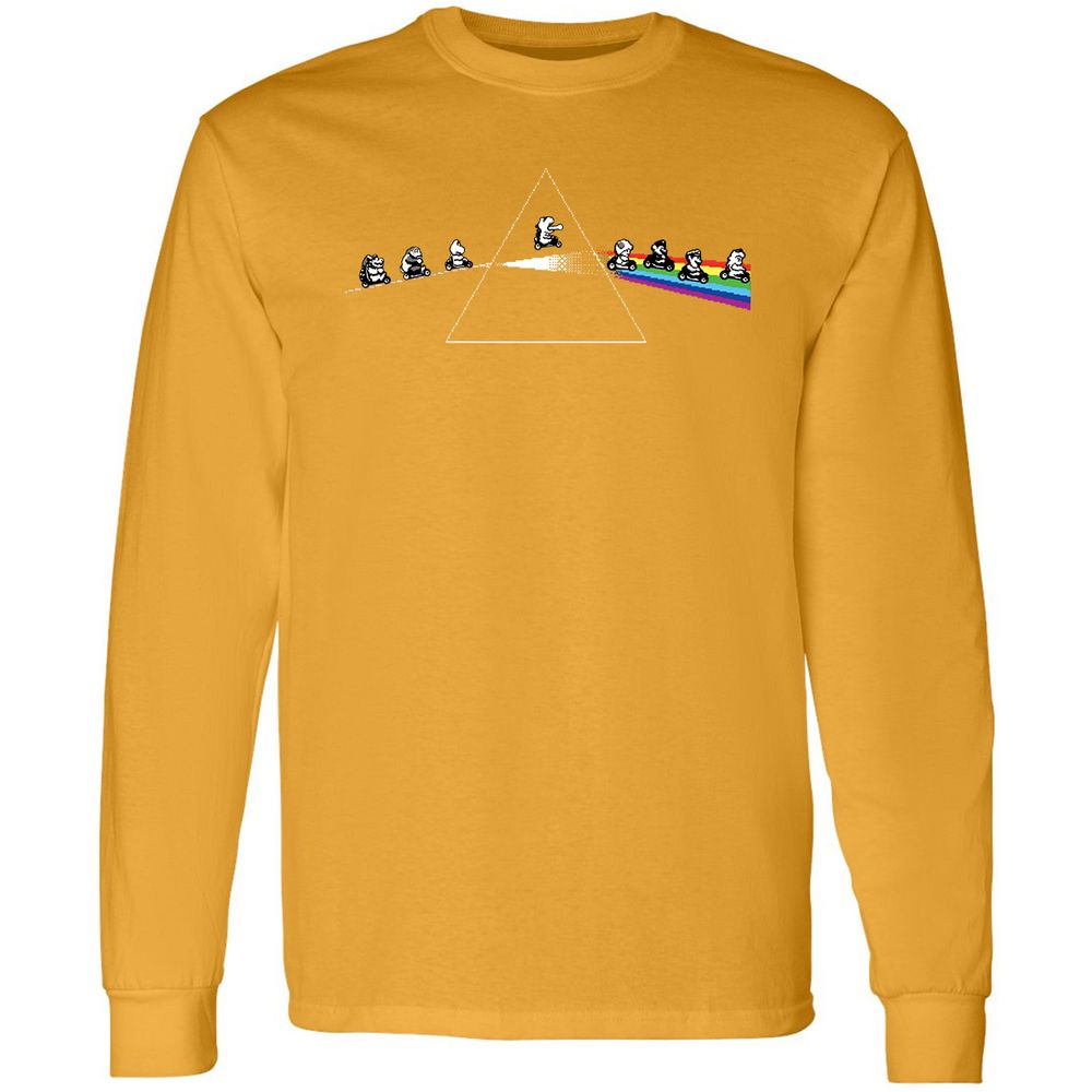 Long Sleeve T-Shirt - 9657GWPT - Gold - 9