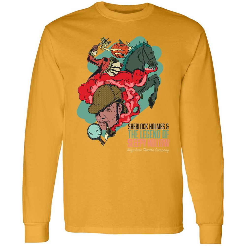 Long Sleeve T-Shirt - 2HHAEZPF - Gold - 9