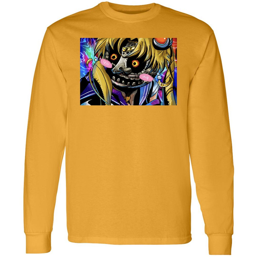 Long Sleeve T-Shirt - VBRMWHJM - Gold - 9