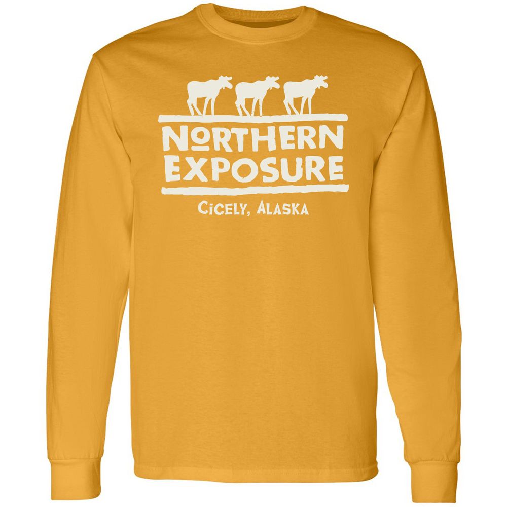 Long Sleeve T-Shirt - 5GCQRB23 - Gold - 9
