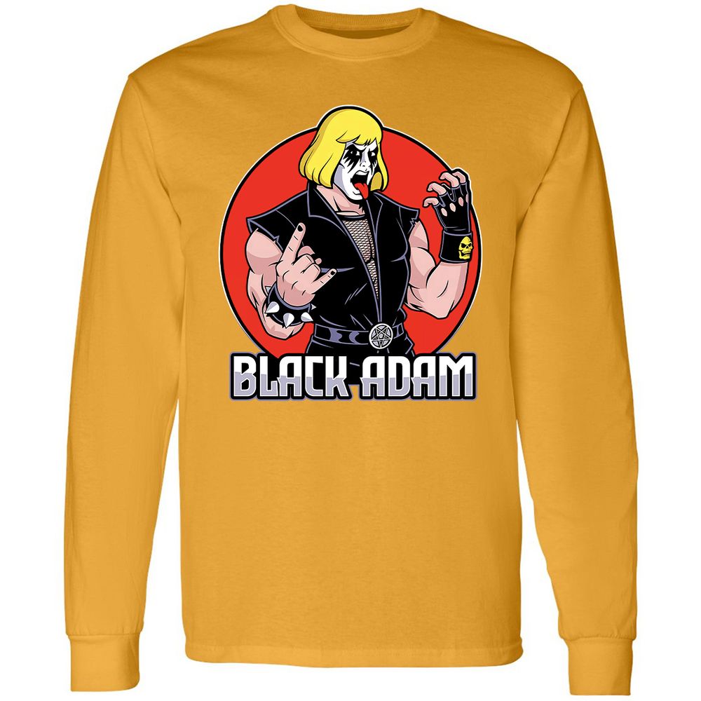 Long Sleeve T-Shirt - FHLRQHTU - Gold - 9