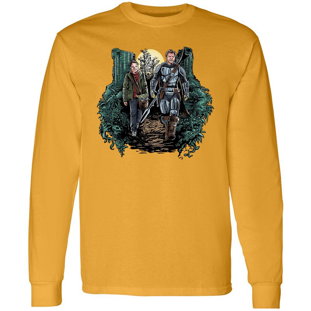 Long Sleeve T-Shirt - KNJF59S7 - Gold - 9