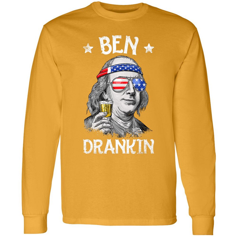 Long Sleeve T-Shirt - VDPNBUEB - Gold - 9