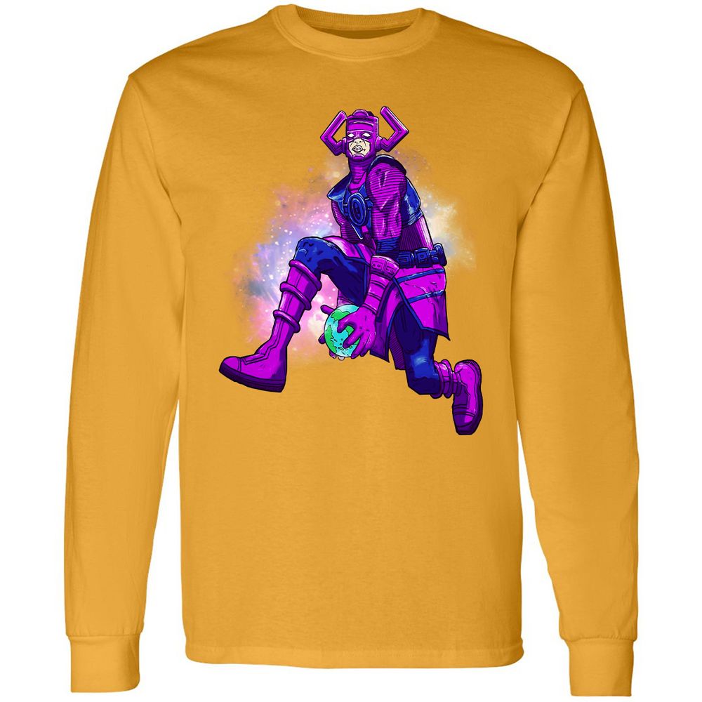 Long Sleeve T-Shirt - A6LGWJ19 - Gold - 9