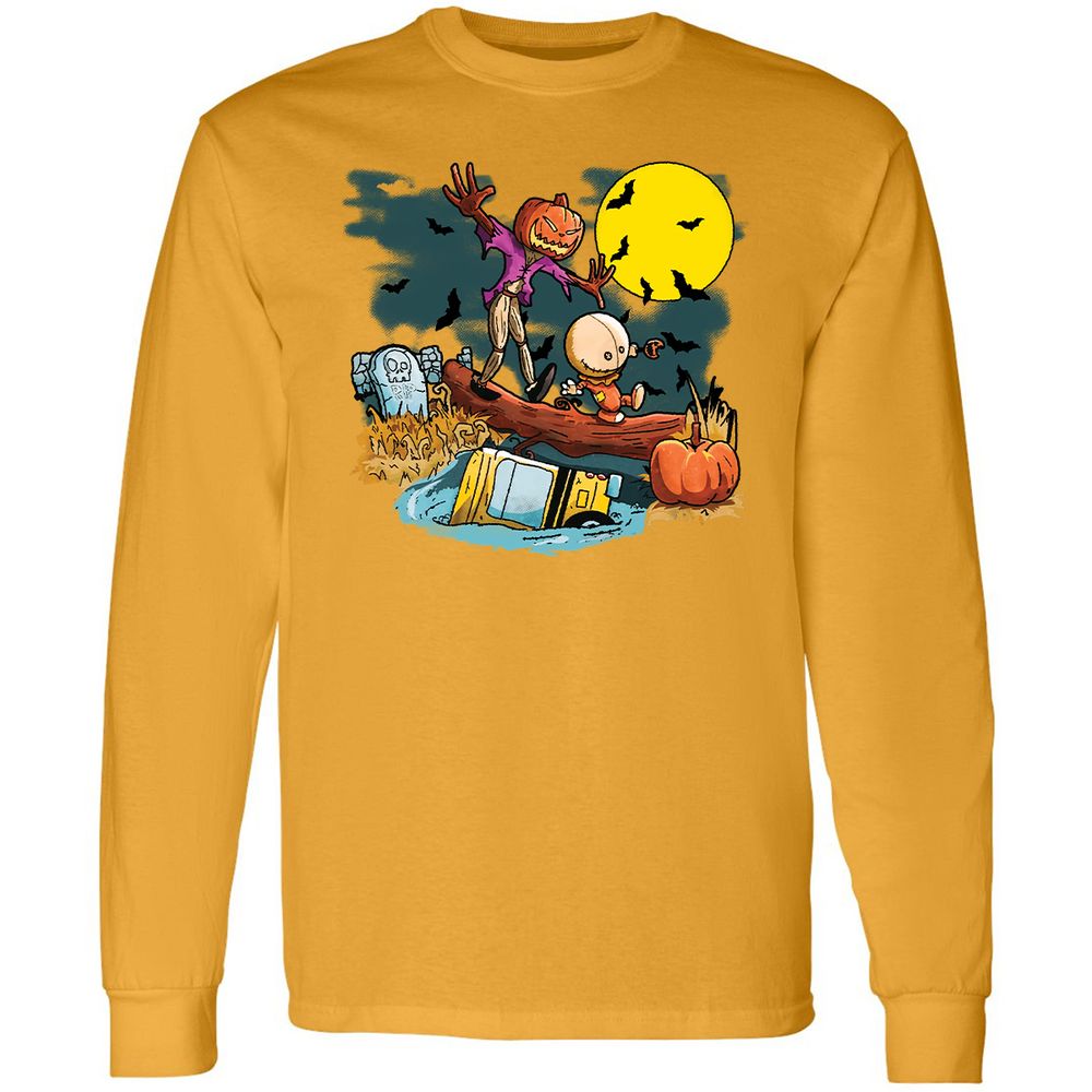 Long Sleeve T-Shirt - YYSDVDP3 - Gold - 9