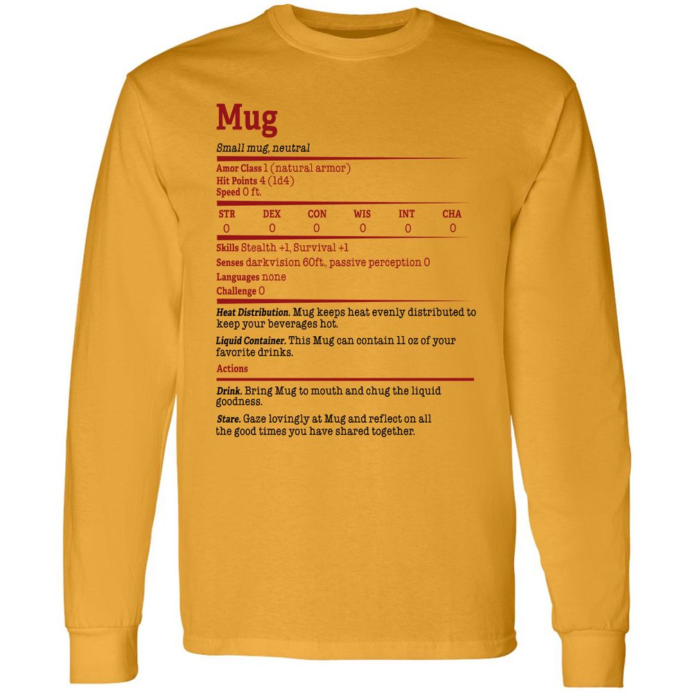 Long Sleeve T-Shirt - 72F8WKSM - Gold - 9