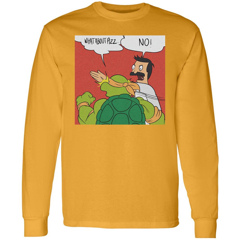 Long Sleeve T-Shirt - VNHM9GVW - Gold - 9