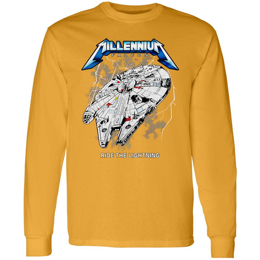 Long Sleeve T-Shirt - TRSY77BW - Gold - 9