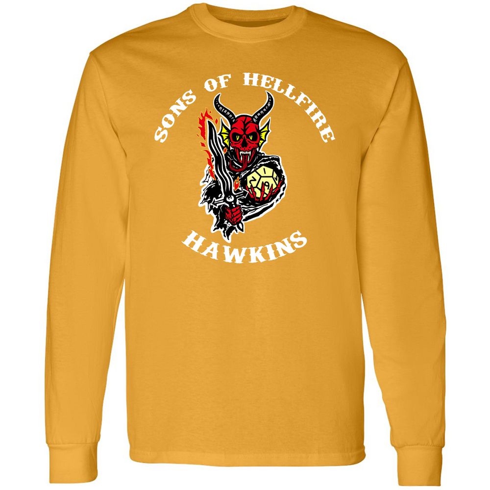 Long Sleeve T-Shirt - R9D4L4SD - Gold - 9