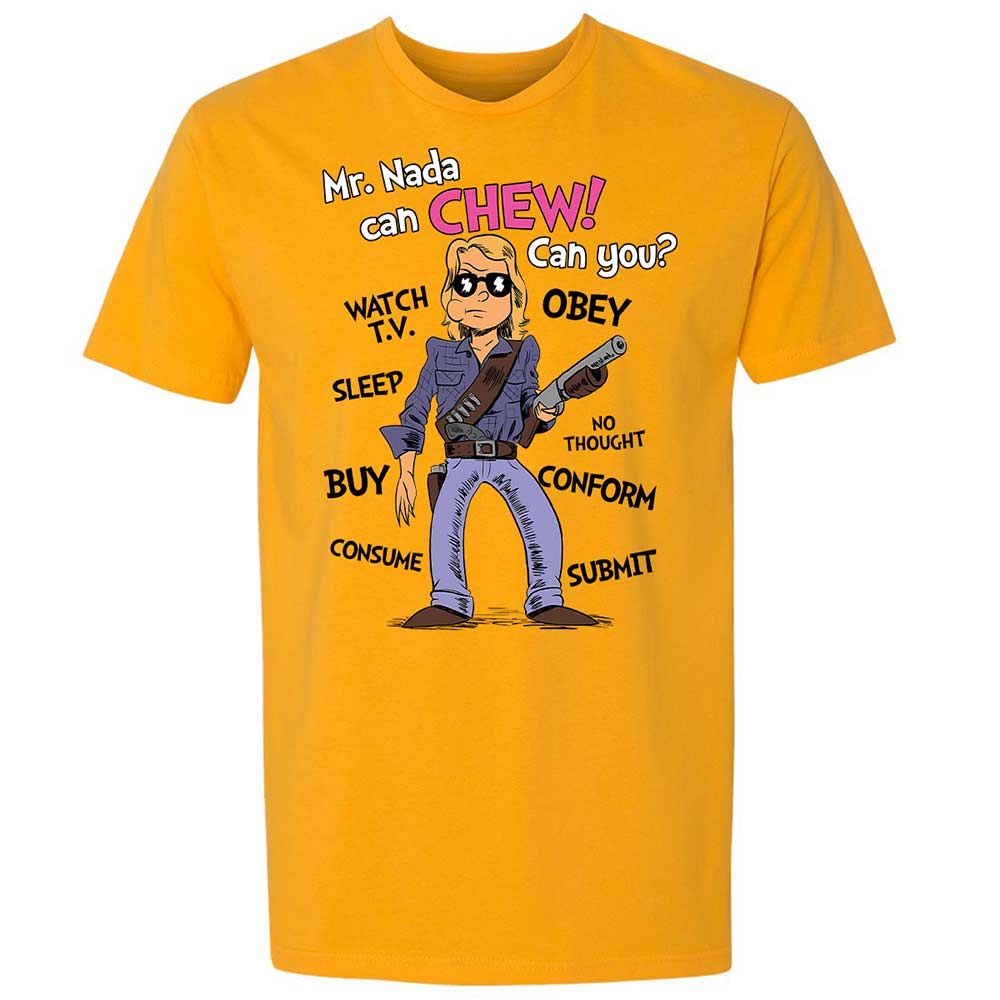 I have come here to chew bubblegum and kick ass - Gold - 9