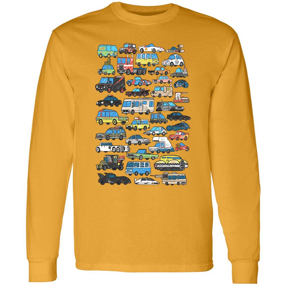 Long Sleeve T-Shirt - JK22N8UX - Gold - 9