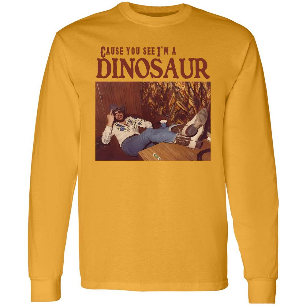 Long Sleeve T-Shirt - C2MVVT14 - Gold - 9