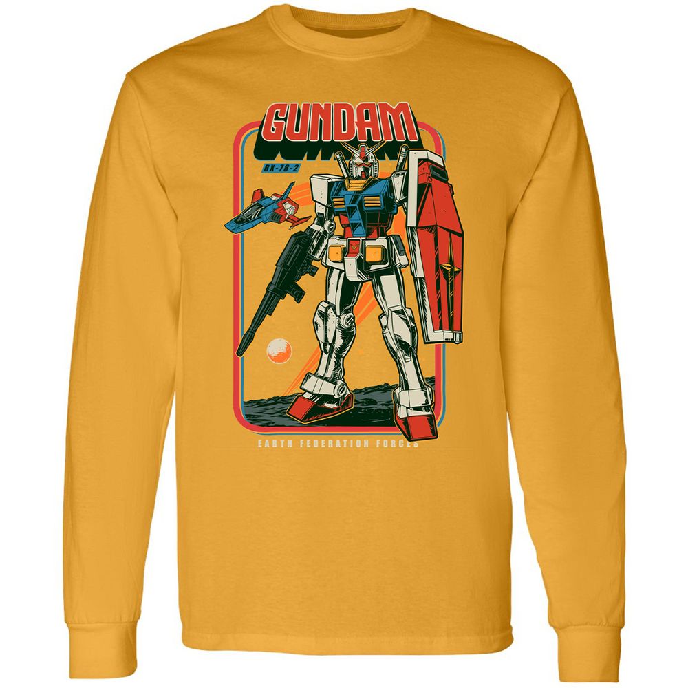 Long Sleeve T-Shirt - 2GY5JSMD - Gold - 9